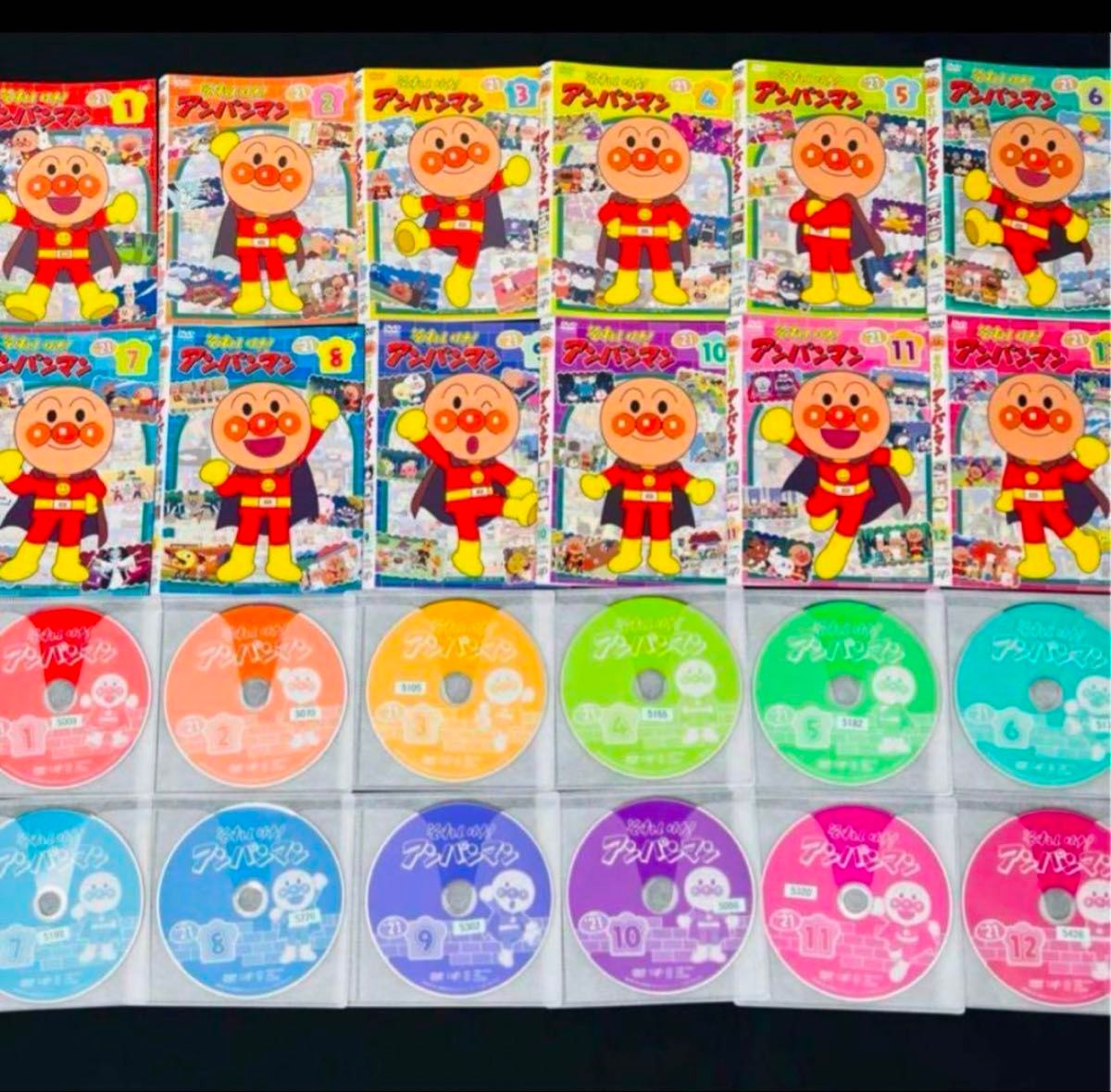 それいけ アンパンマン '18 12巻全巻セット 管理番号24723 DVD