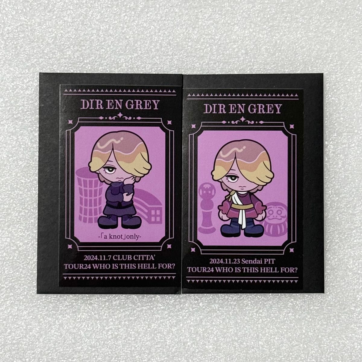 DIR EN GREY 会場限定ステッカー 埼玉 千葉 愛知 全員 セット｜Yahoo