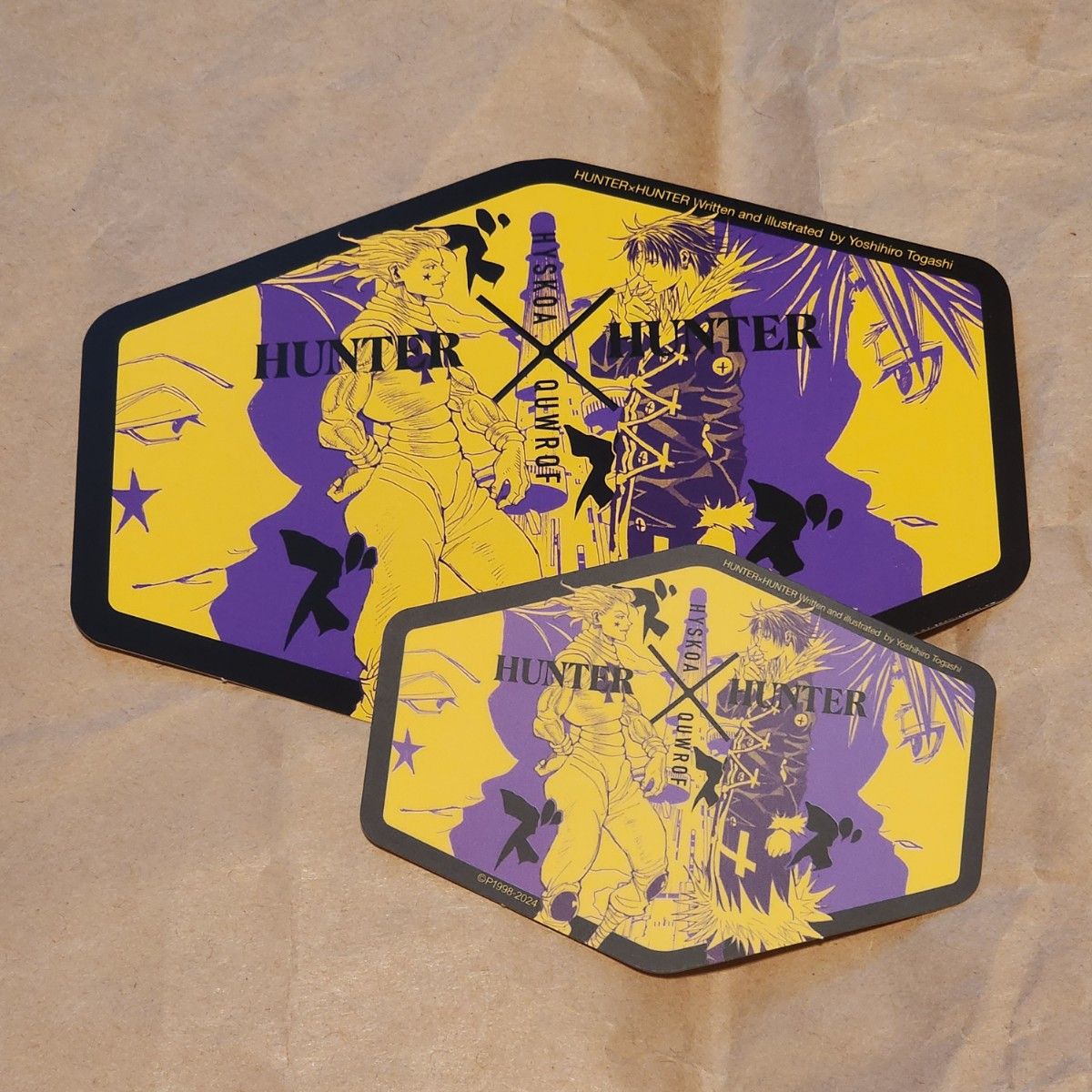 ハンター×ハンター HUNTER×HUNTER クロロ クリアポストカード 新品未