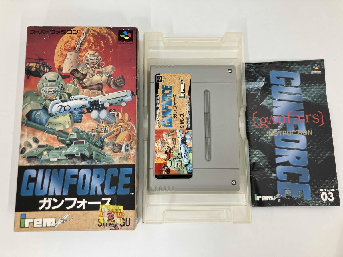 Yahoo!オークション -「sfc ガンフォース」の落札相場・落札価格