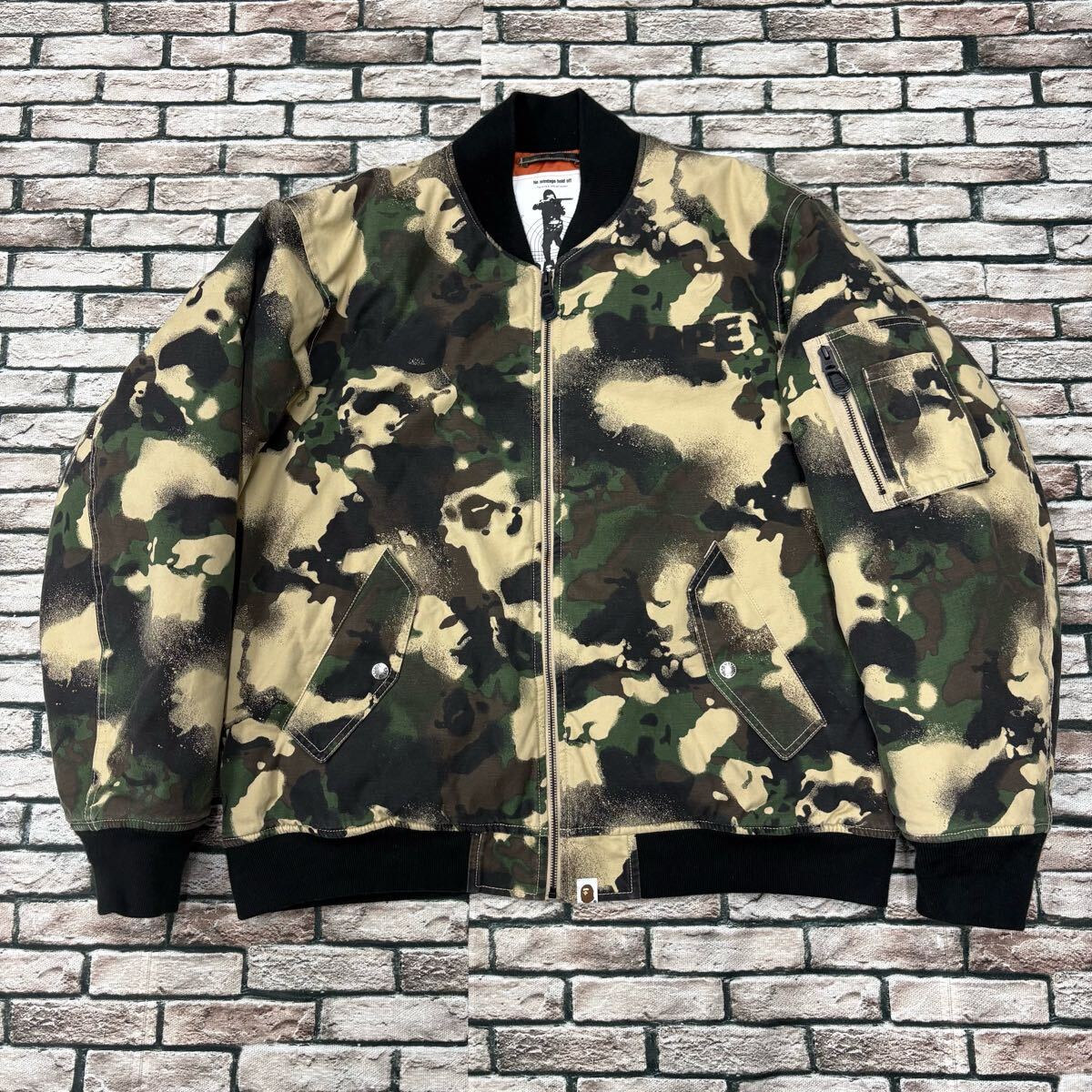 希少美品 KANDYTOWN bomber jacketジャケット MA-1｜Yahoo!フリマ（旧