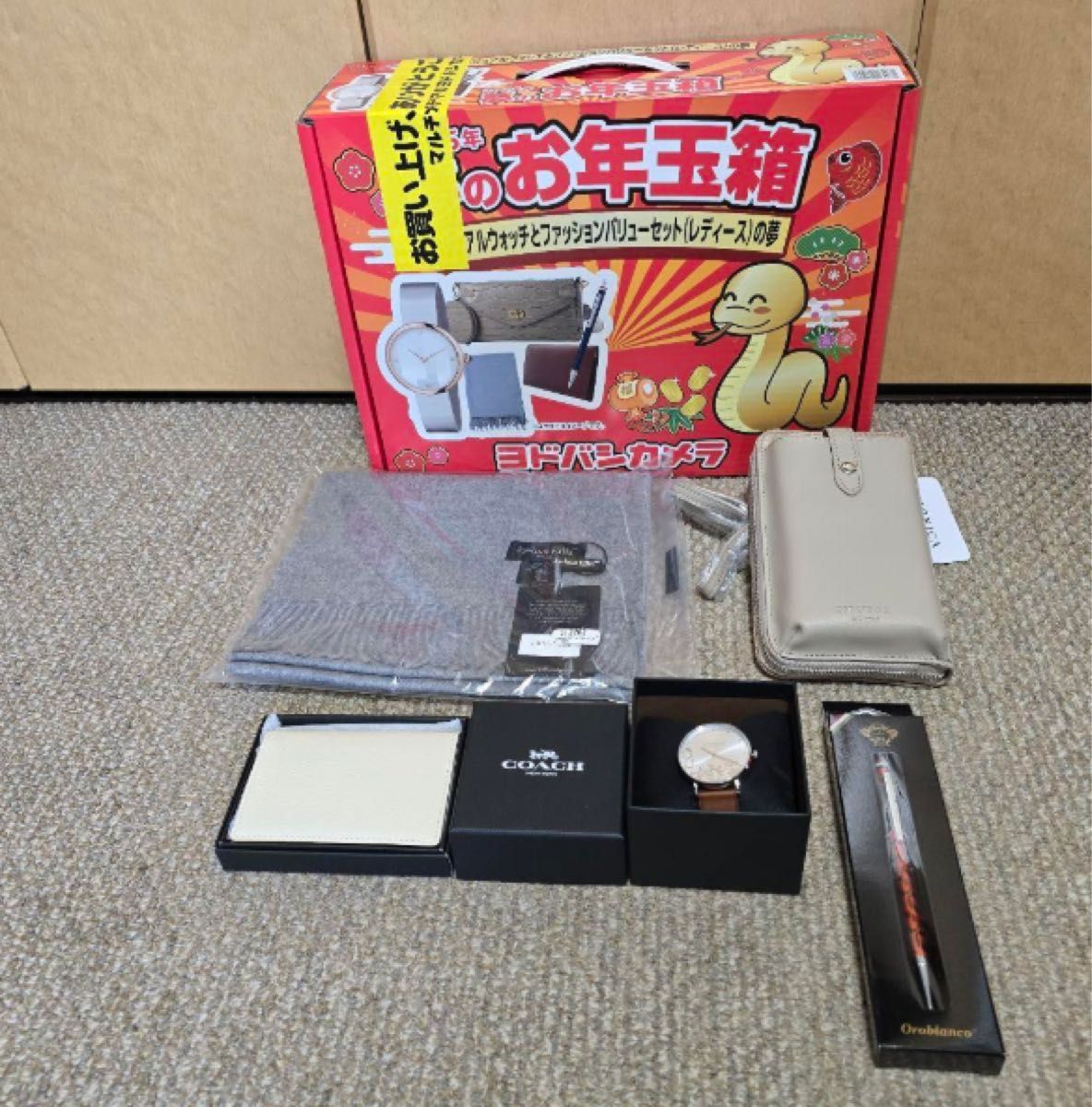ヨドバシ 夢のお年玉箱 2025 カジュアルウォッチとファッション