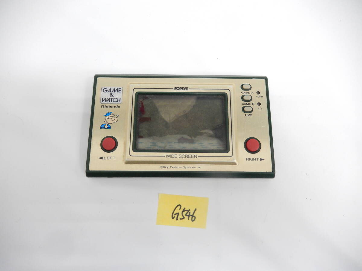 Yahoo!オークション -「ゲームウォッチ ポパイ」(携帯型) (テレビ