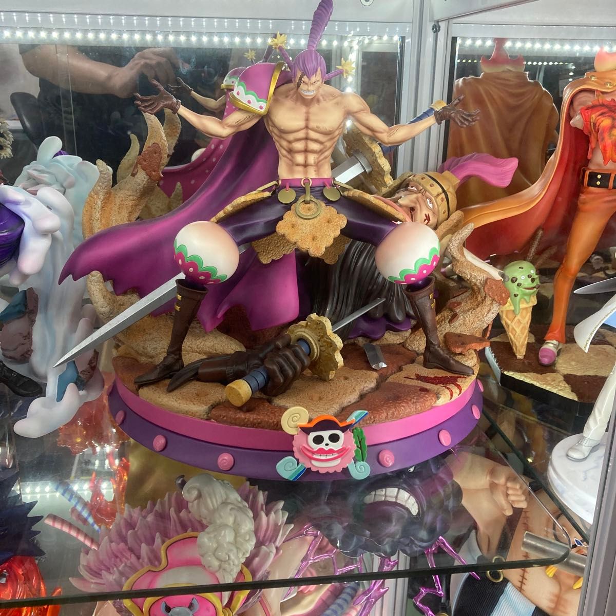 ワンピース フィギュア カバジ バギー一味 四皇 pop maximum