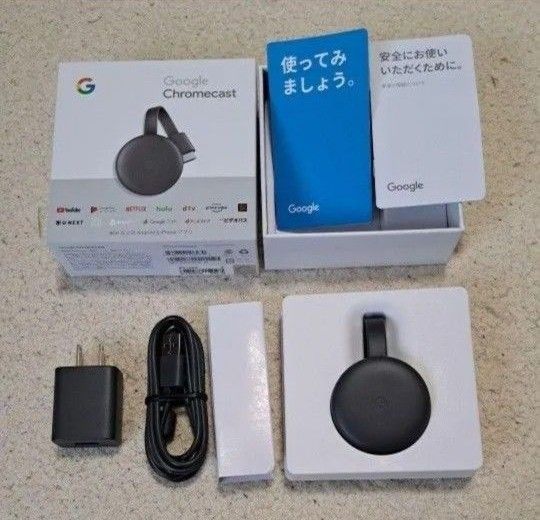 Google Chromecast GA00439-JP （チャコール） クロームキャスト
