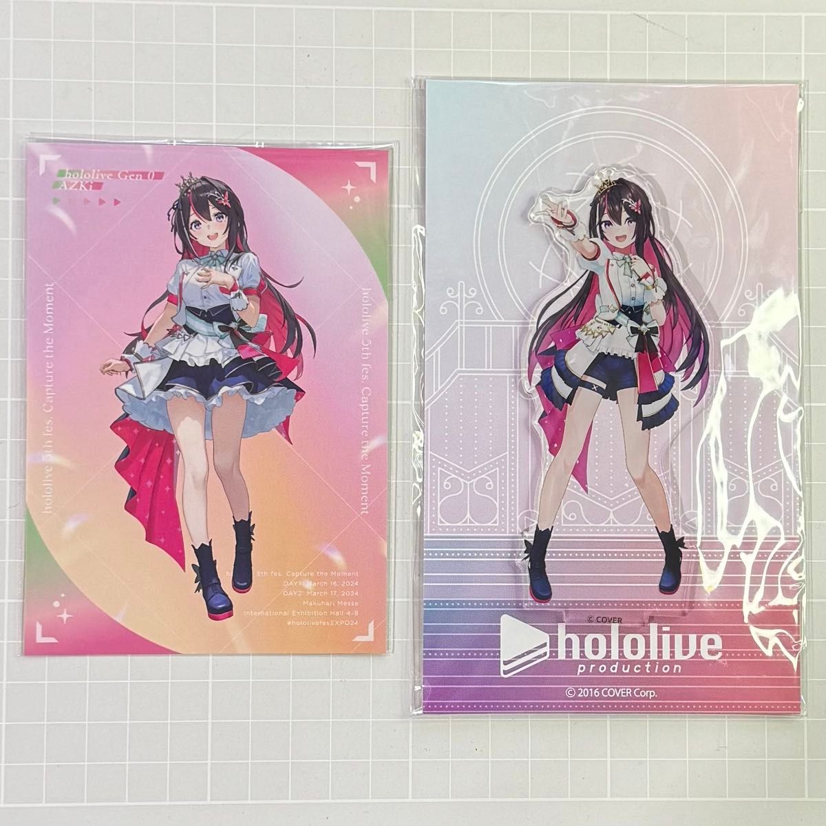 ホロライブ 東京駅 アクリルスタンド ジジ・ムリンhololive