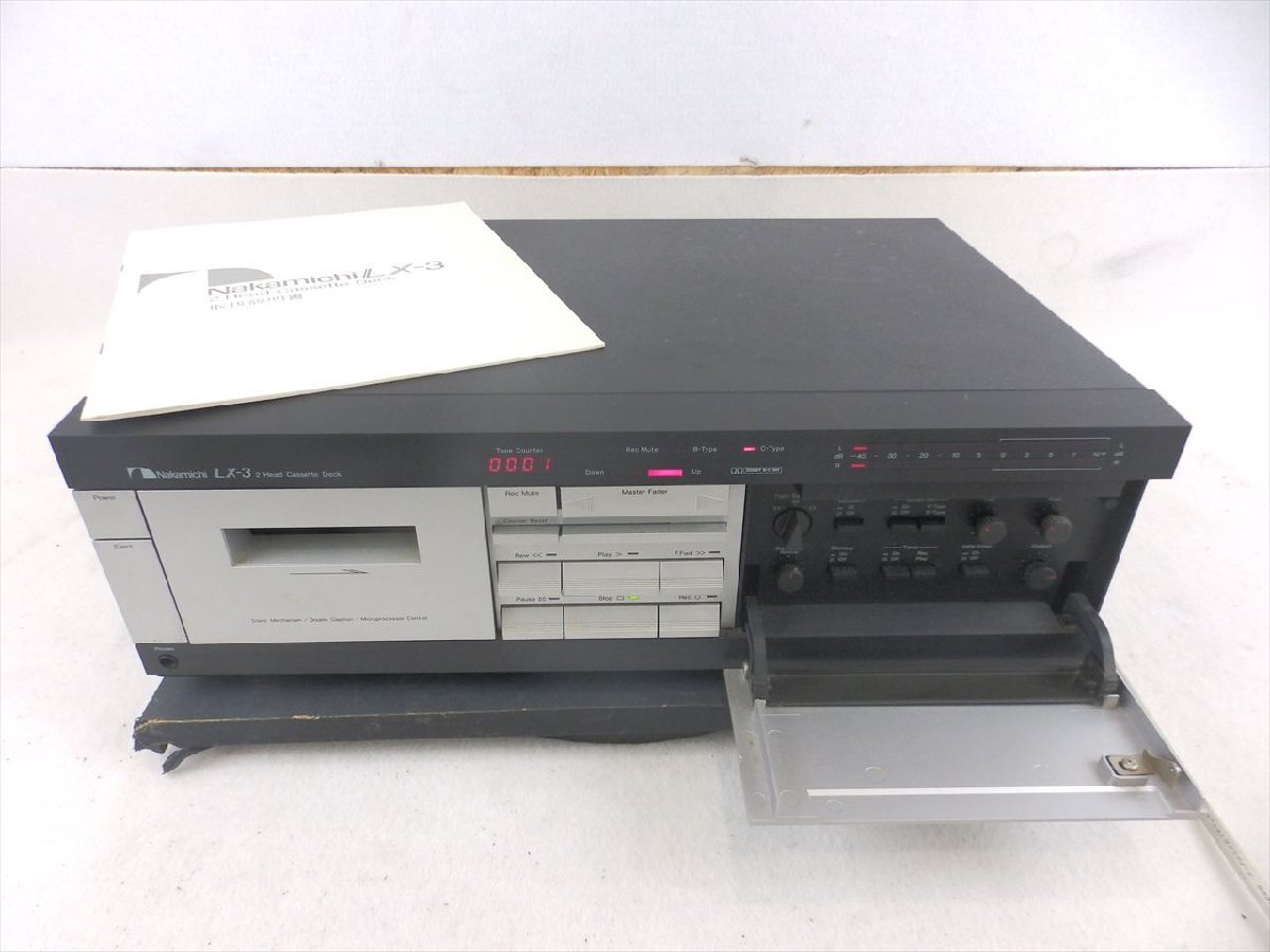 Nakamichi ナカミチ カセットデッキ LX-3 (中古品) Yahoo!オークション