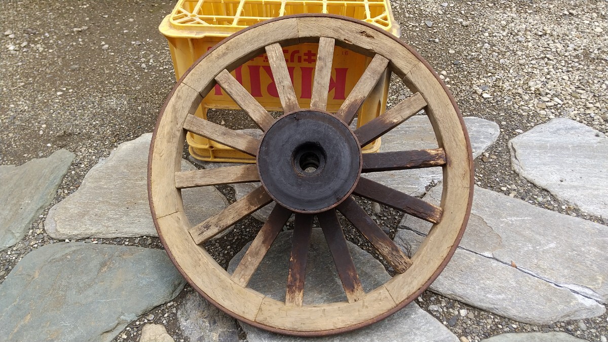 Yahoo!オークション -「大八車 車輪」の落札相場・落札価格