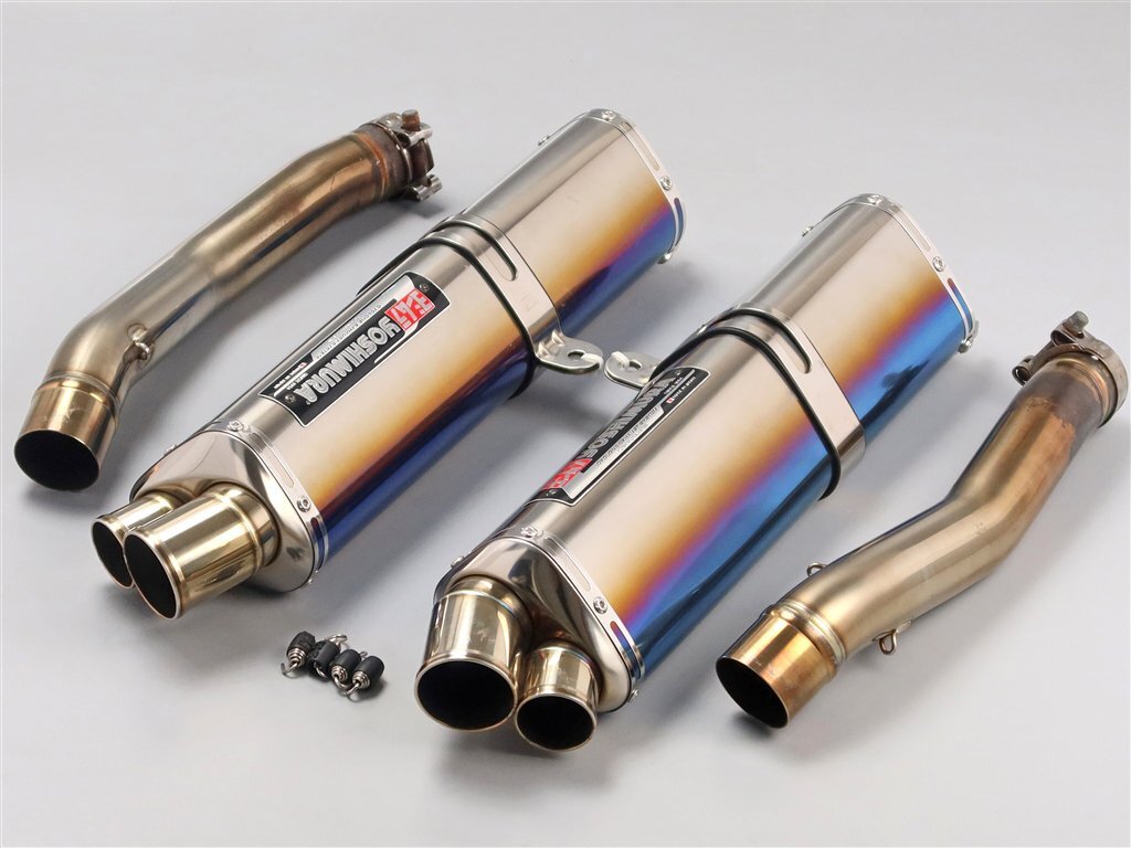 Yahoo!オークション -「ヨシムラ トライオーバル 2エンド」(オートバイ