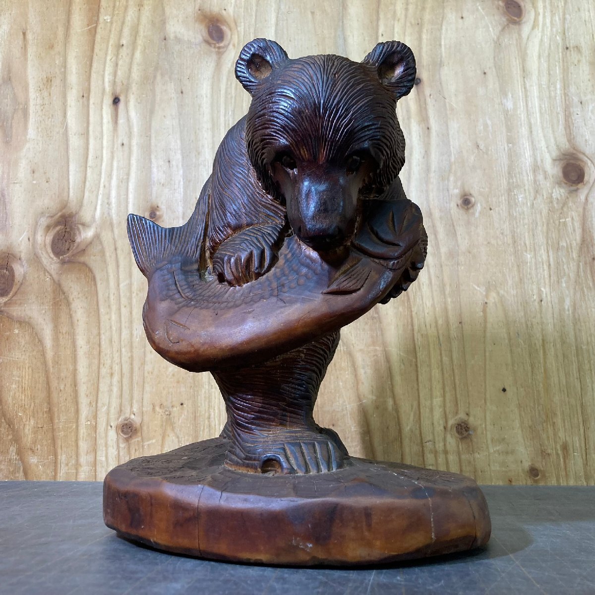 Yahoo!オークション -「木彫り 熊」(アンティーク、コレクション) の