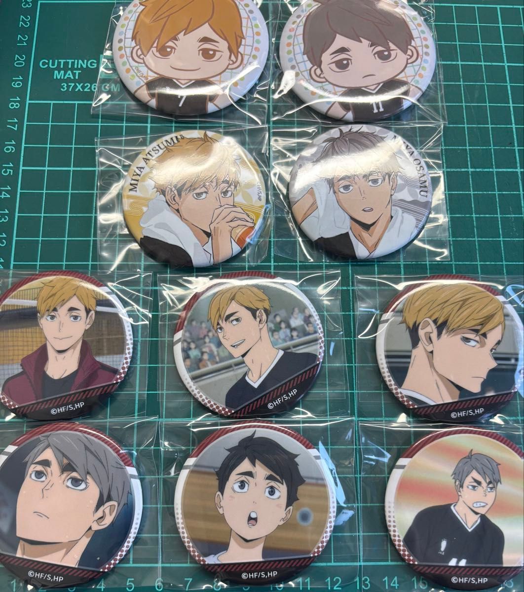 ハイキュー 宮治 極楽湯 缶バッジ｜Yahoo!フリマ（旧PayPayフリマ）