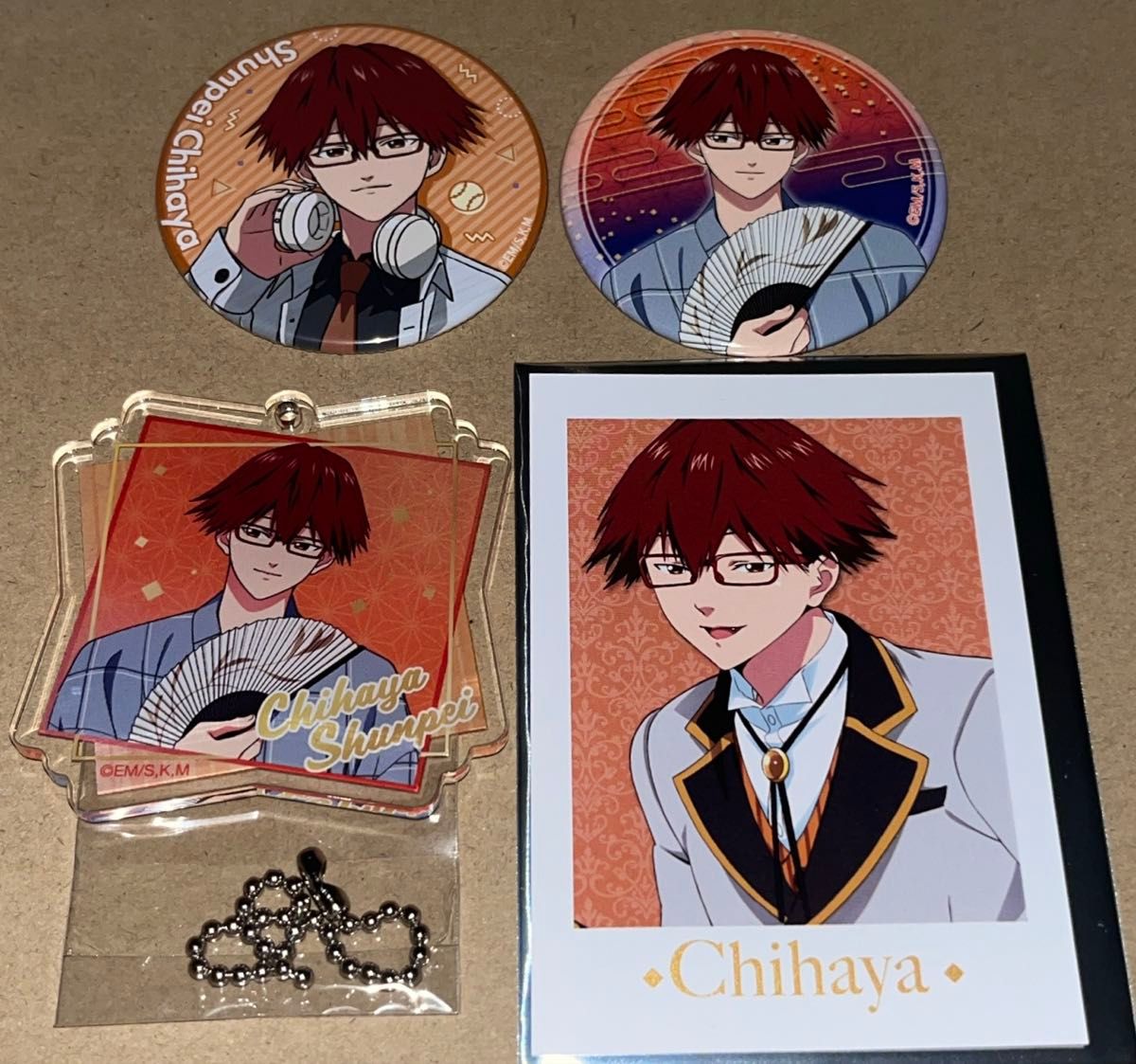 忘却バッテリー 千早瞬平 イオン 缶バッジ 5個セット｜Yahoo!フリマ