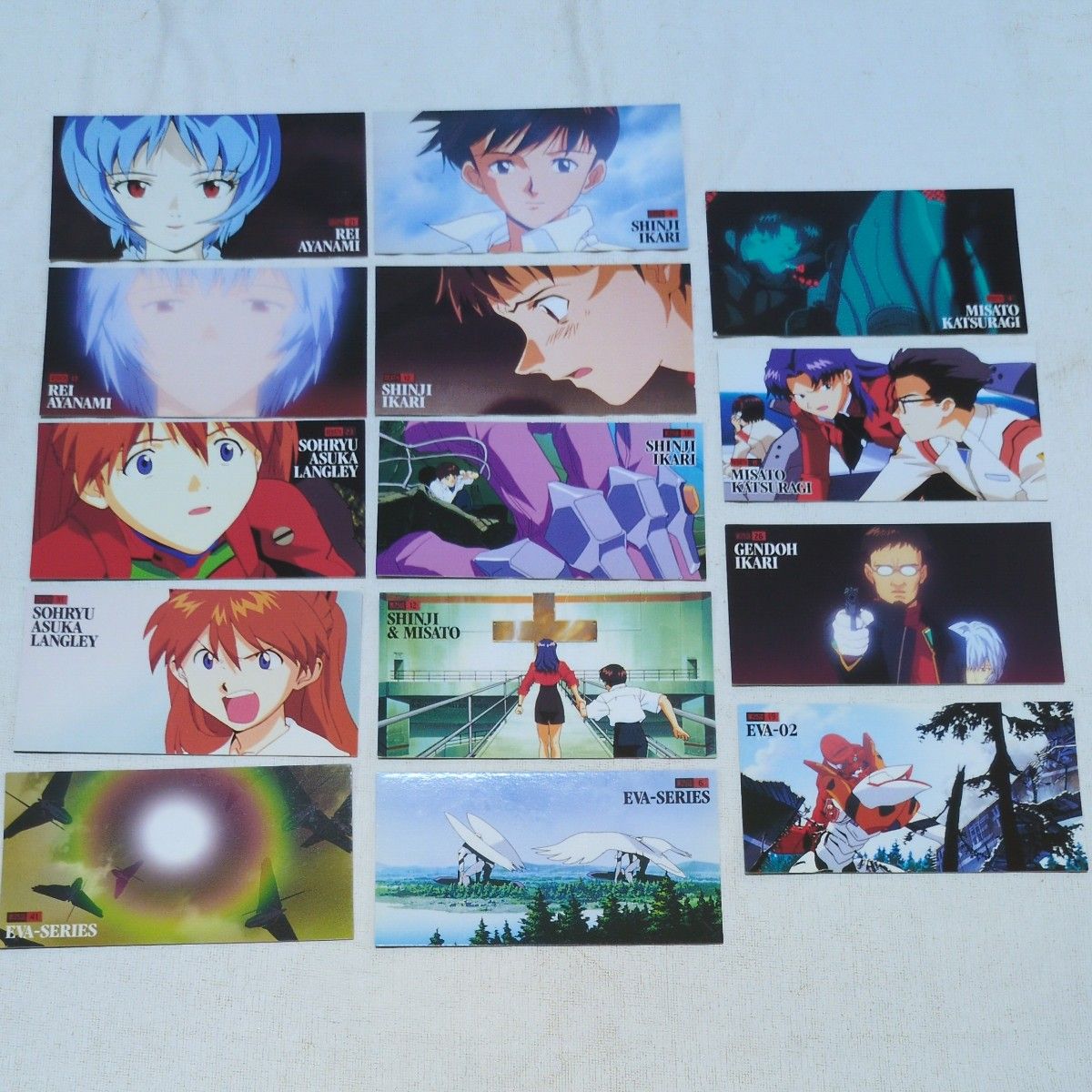 初版レア9枚セット】エヴァンゲリオン カードダスマスターズ第弐集SP