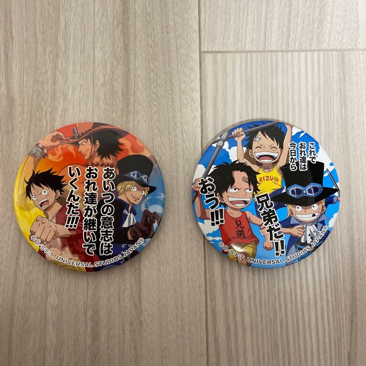 ワンピース 缶バッジ ルフィ エース サボ｜Yahoo!フリマ（旧PayPayフリマ）