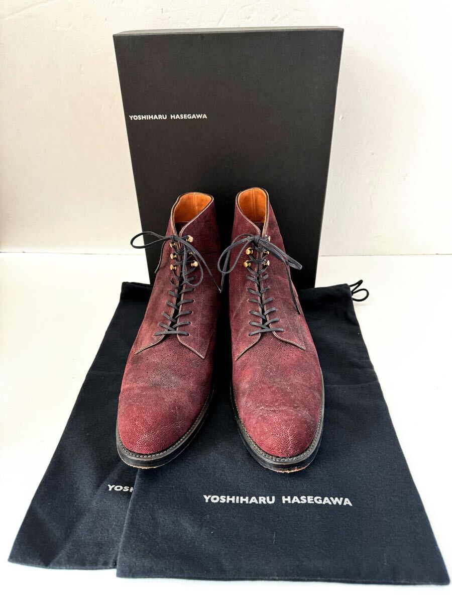新品未使用 ヨシハルハセガワ YOSHIHARU HASEGAWA ブーツ 【公式通販】
