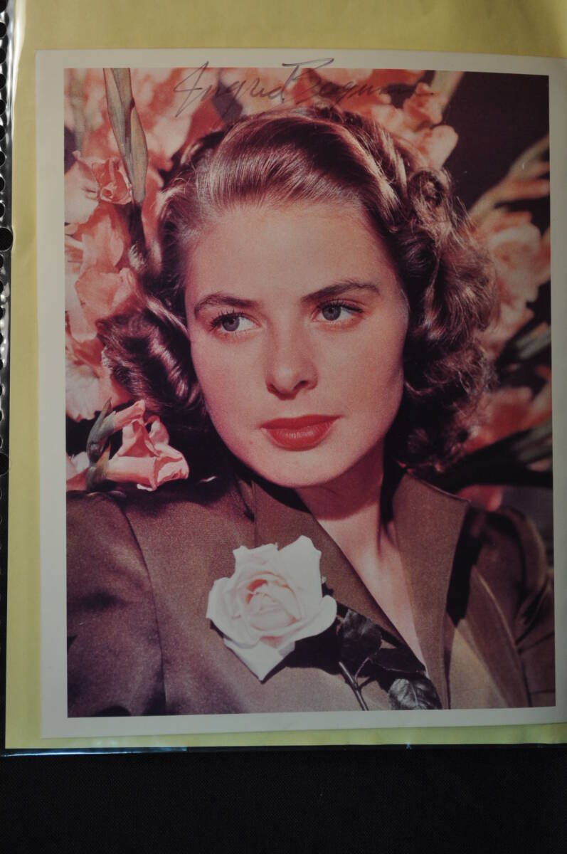 2026年最新】Yahoo!オークション -イングリッド バーグマン(サイン)の