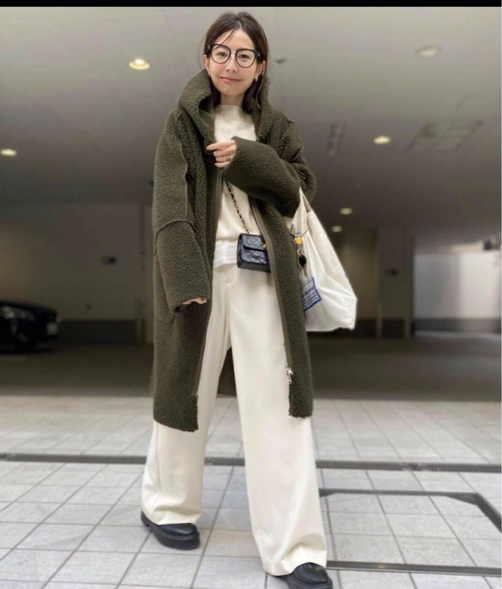 L'Appartement 【LOU ANDREA/ルーアンドレア】 RIB WOOL COAT｜Yahoo