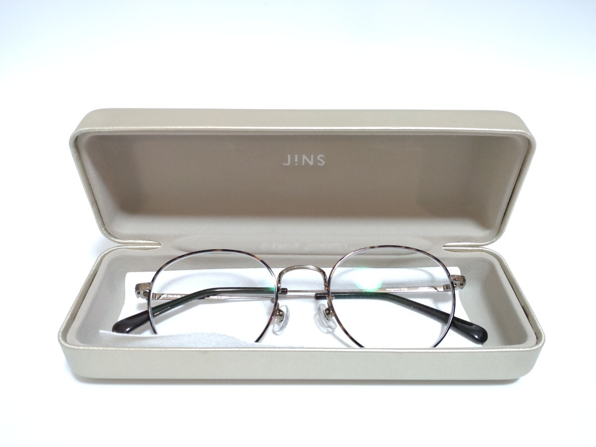Yahoo!オークション -「jins メガネケース」(金属フレーム) (めがね)の