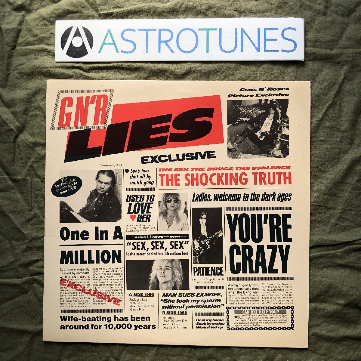 Yahoo!オークション -「g n r lies」(レコード) の落札相場・落札価格