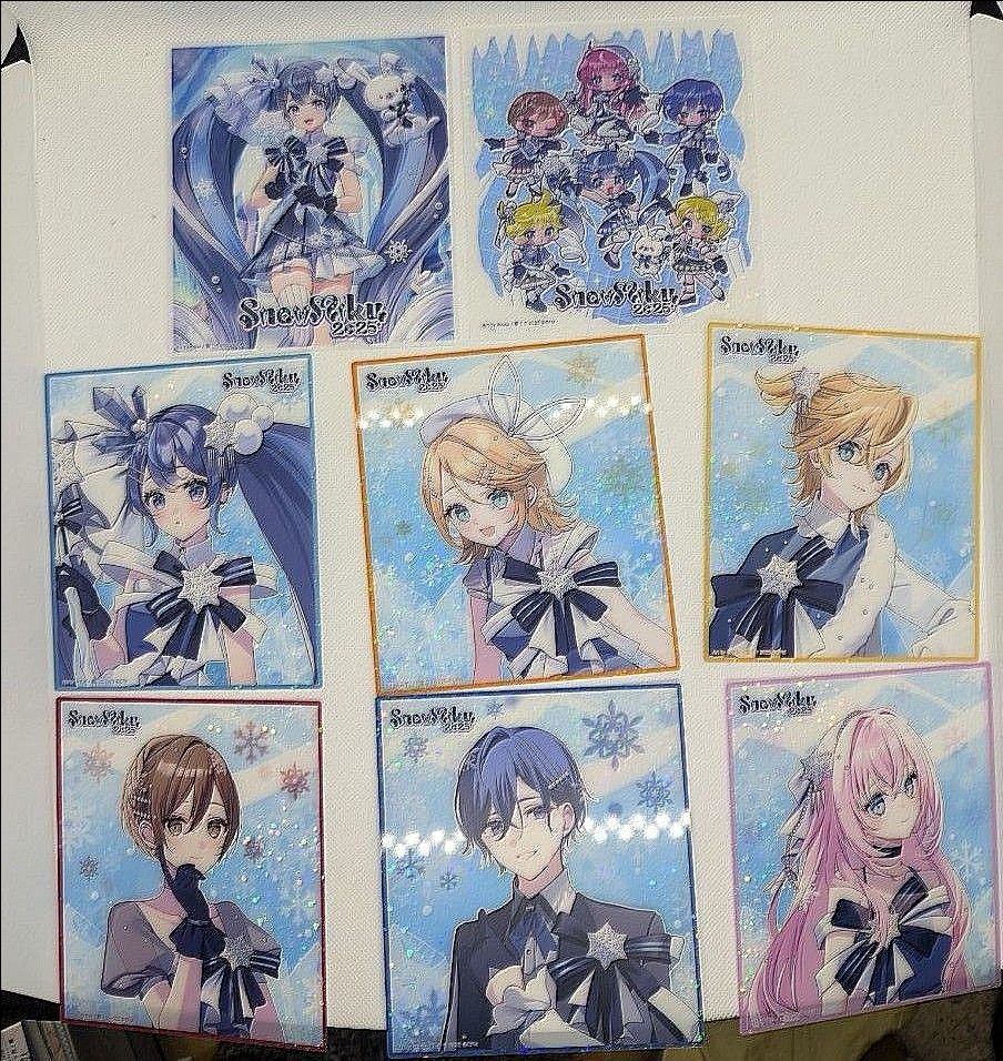 Snow Miku 2025 HMV限定 クリア色紙 カイト 初音ミク｜Yahoo!フリマ