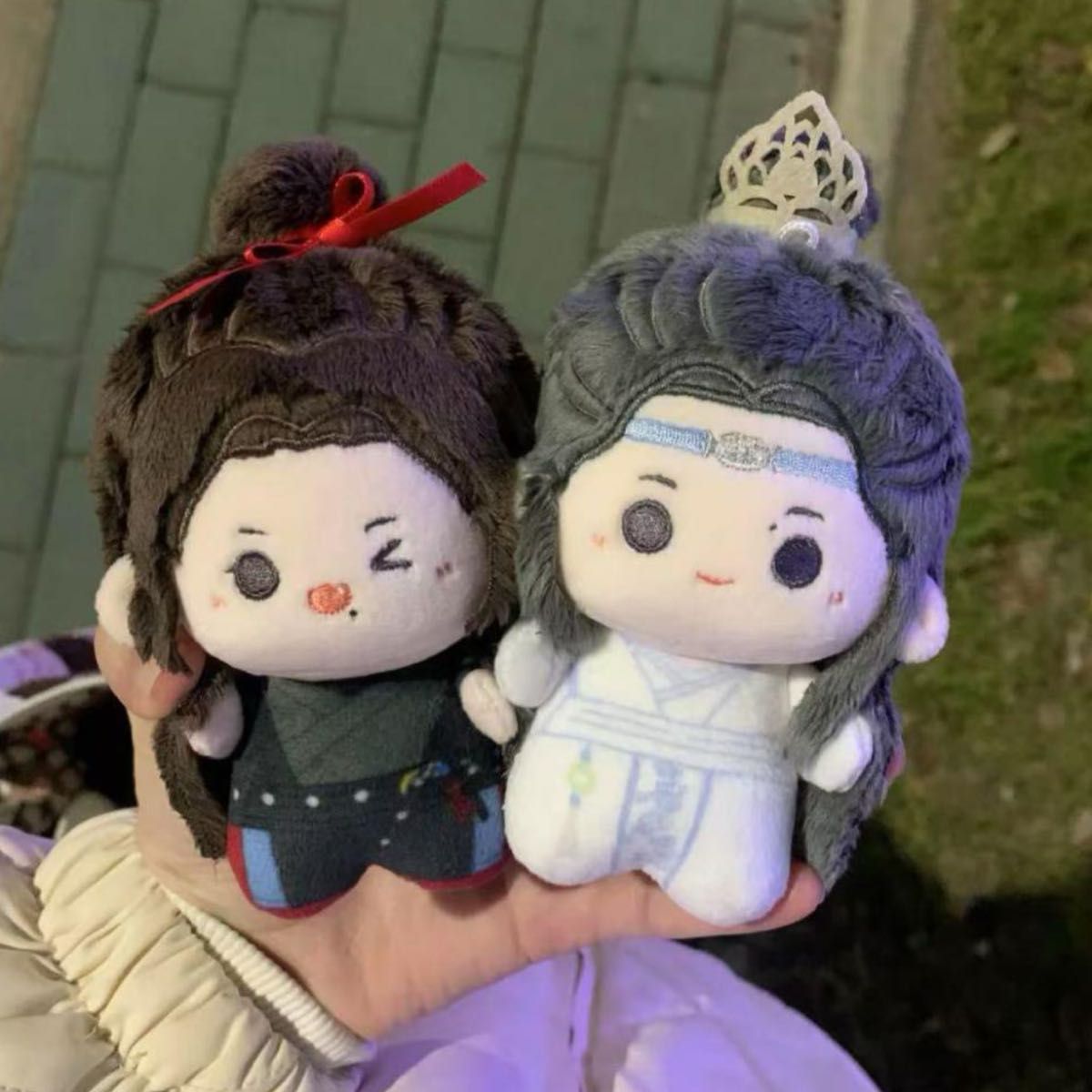 王一博 藍忘機 陳情令 有翡 無名 5cmぬいぐるみ 着せ替え｜Yahoo