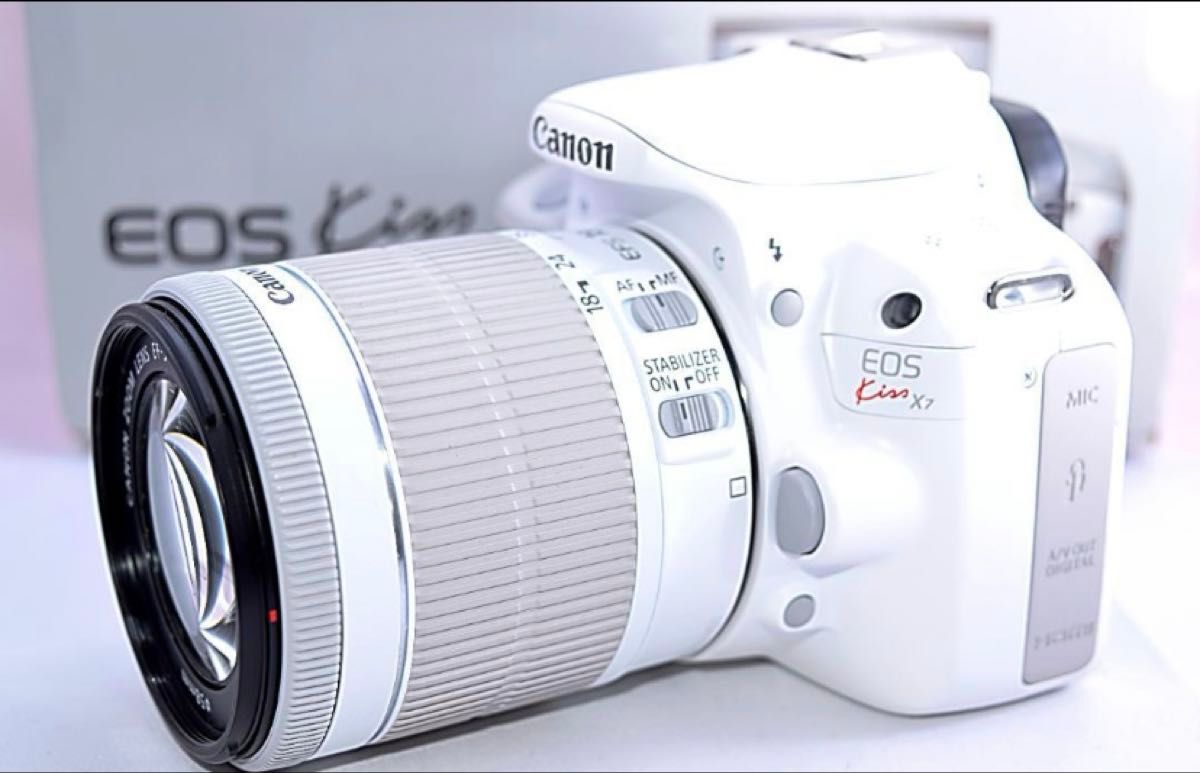 Canon EOS kiss x7 初心者 デジタル一眼レフ スマホ転送｜Yahoo!フリマ
