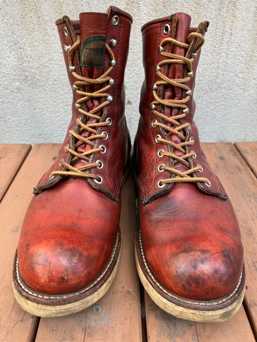 レッドウィング9111 USA製 アイリッシュセッター ブーツ プレーントゥ