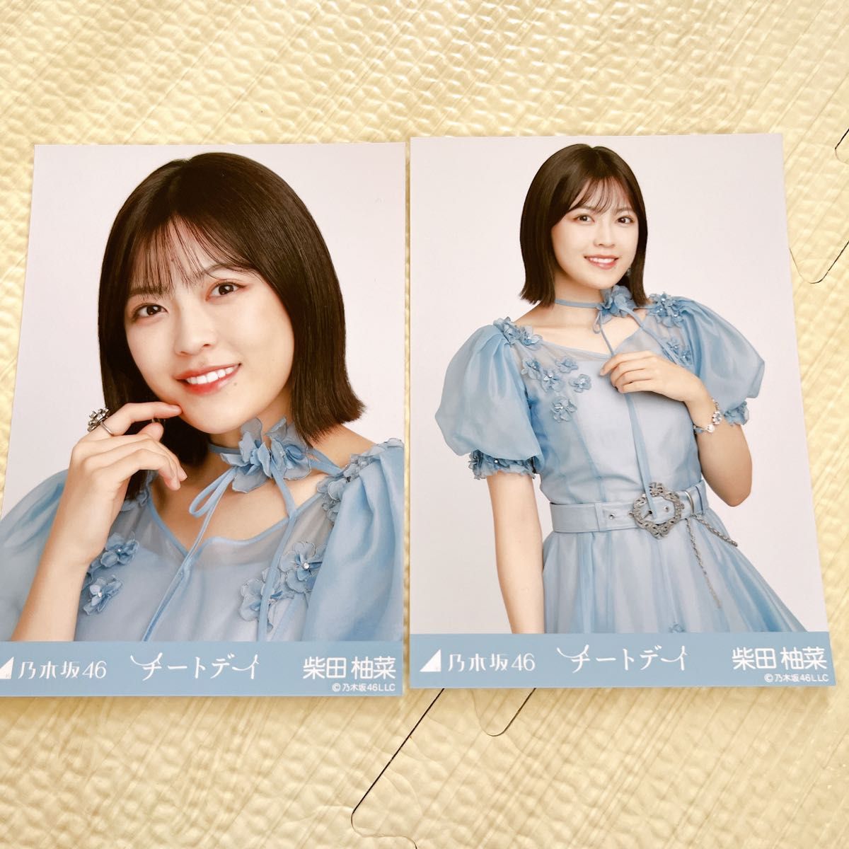 乃木坂46 柴田柚菜 人は夢を二度見る Web限定 生写真 3種 コンプ