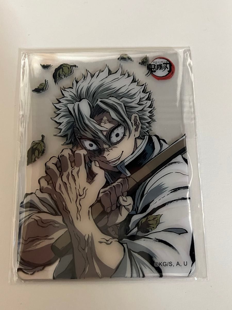 鬼滅の刃 ダイニング お楽しみくじ レイヤードクリアカードセット 不死