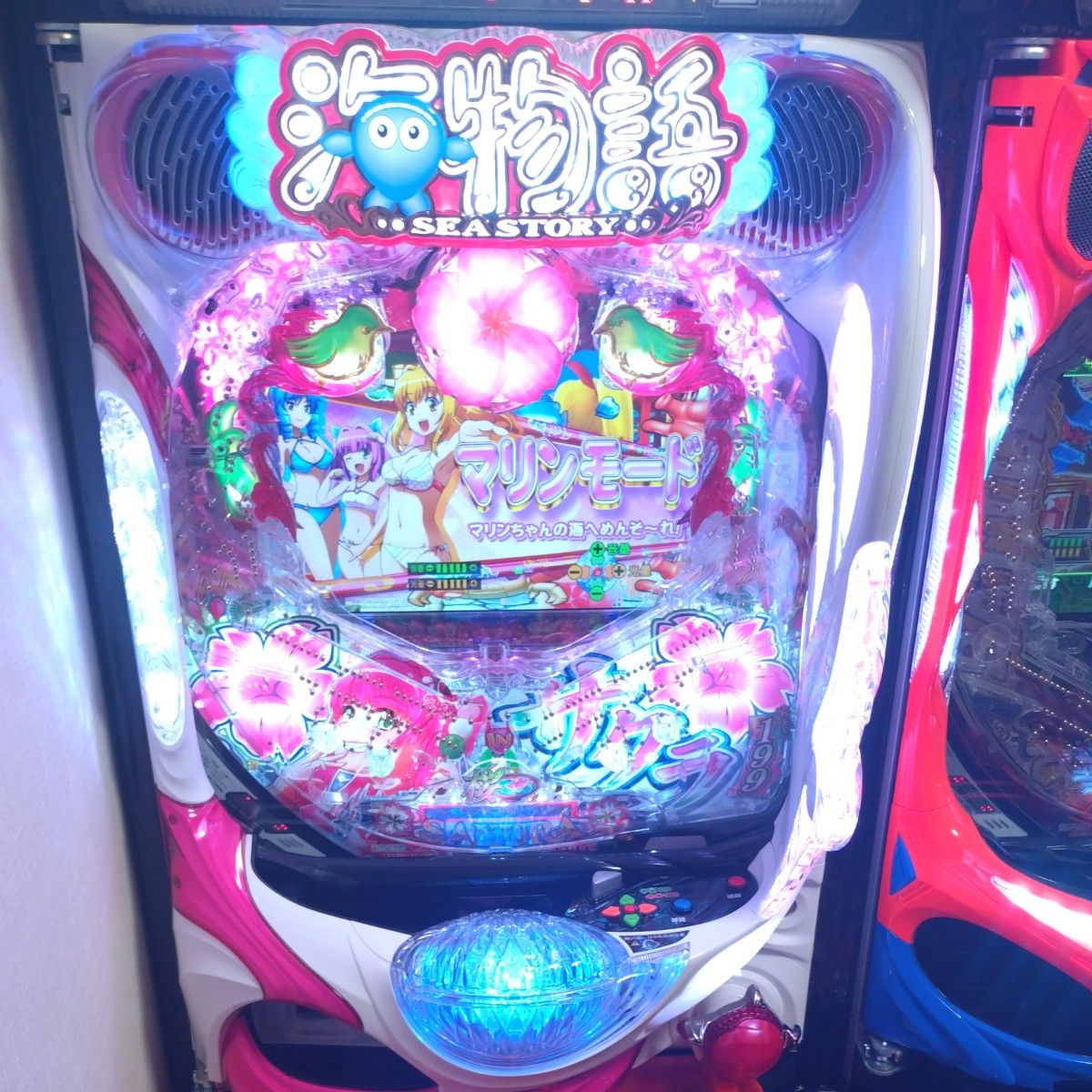 パチンコ 海物語 NEW SEA STORY マリンちゃん 等身大パネル 非売品