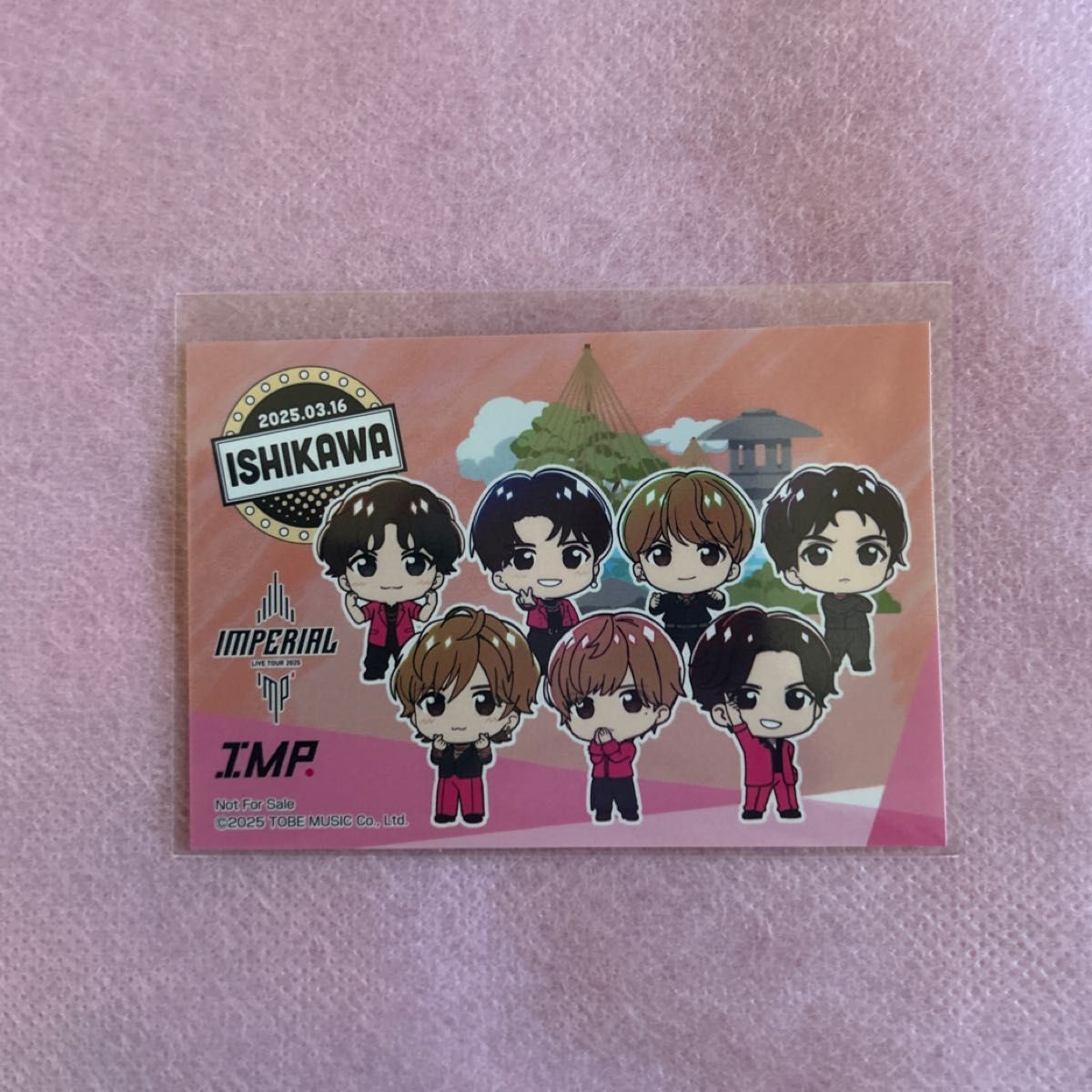 IMP IMPERIAL 会場限定 CD購入特典 ステッカー 神奈川ver｜Yahoo