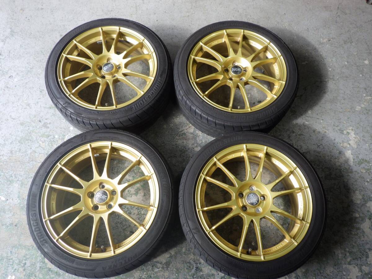 Yahoo!オークション -「oz (ゴールド 金)」(タイヤ、ホイール) の落札