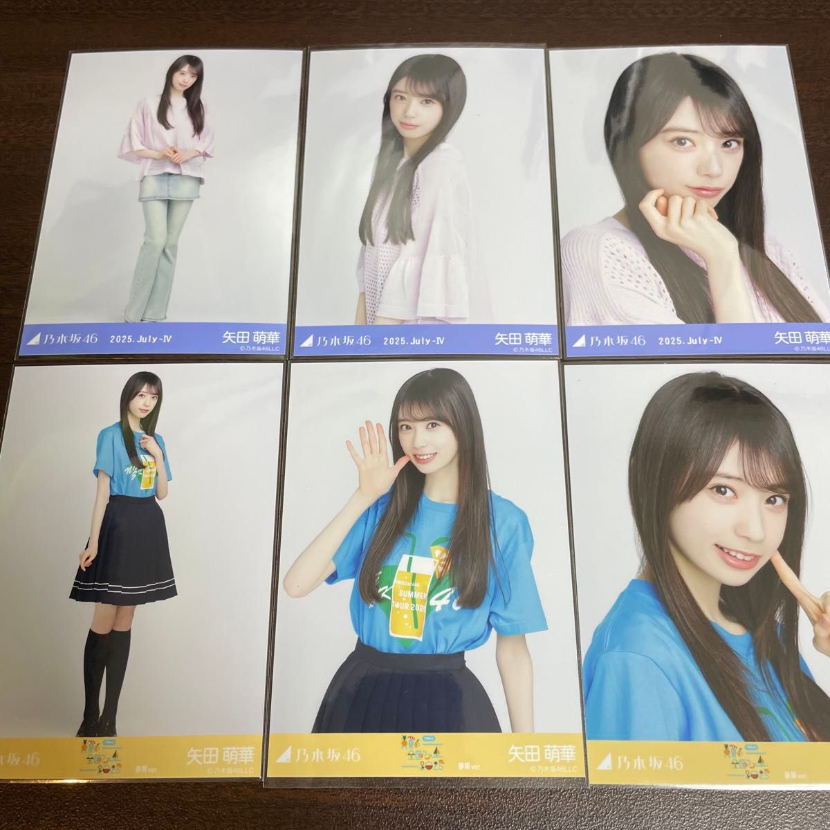 乃木坂46 フォトアルバム 矢田萌華 浴衣 真夏の全国ツアー 2025 生写真