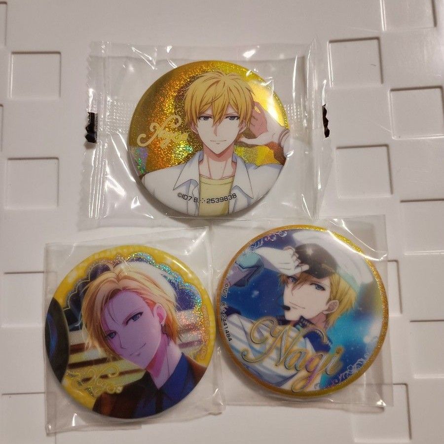 六弥ナギ DHC アイドリッシュセブン 缶バッジ30個 痛バッグセット