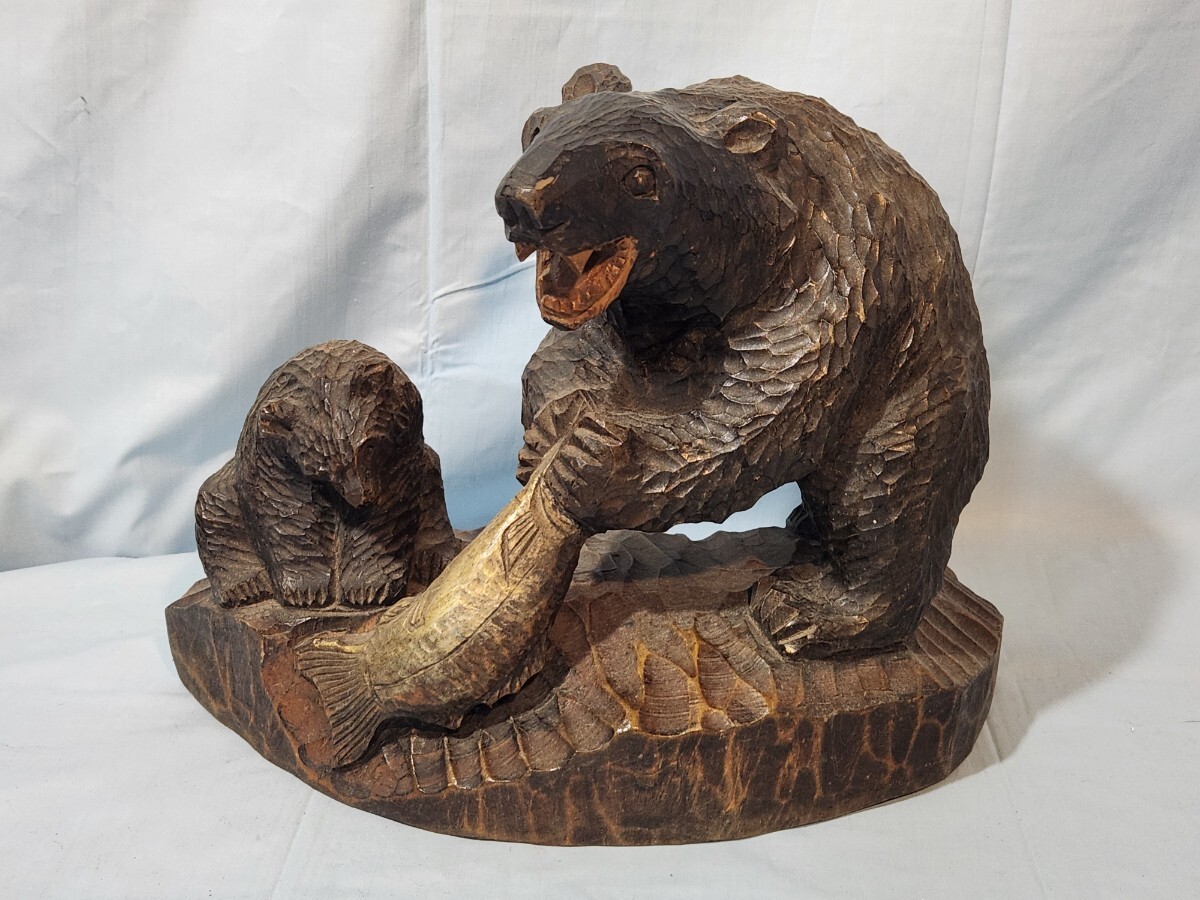 2026年最新】Yahoo!オークション -木彫り 熊 親子の中古品・新品・未