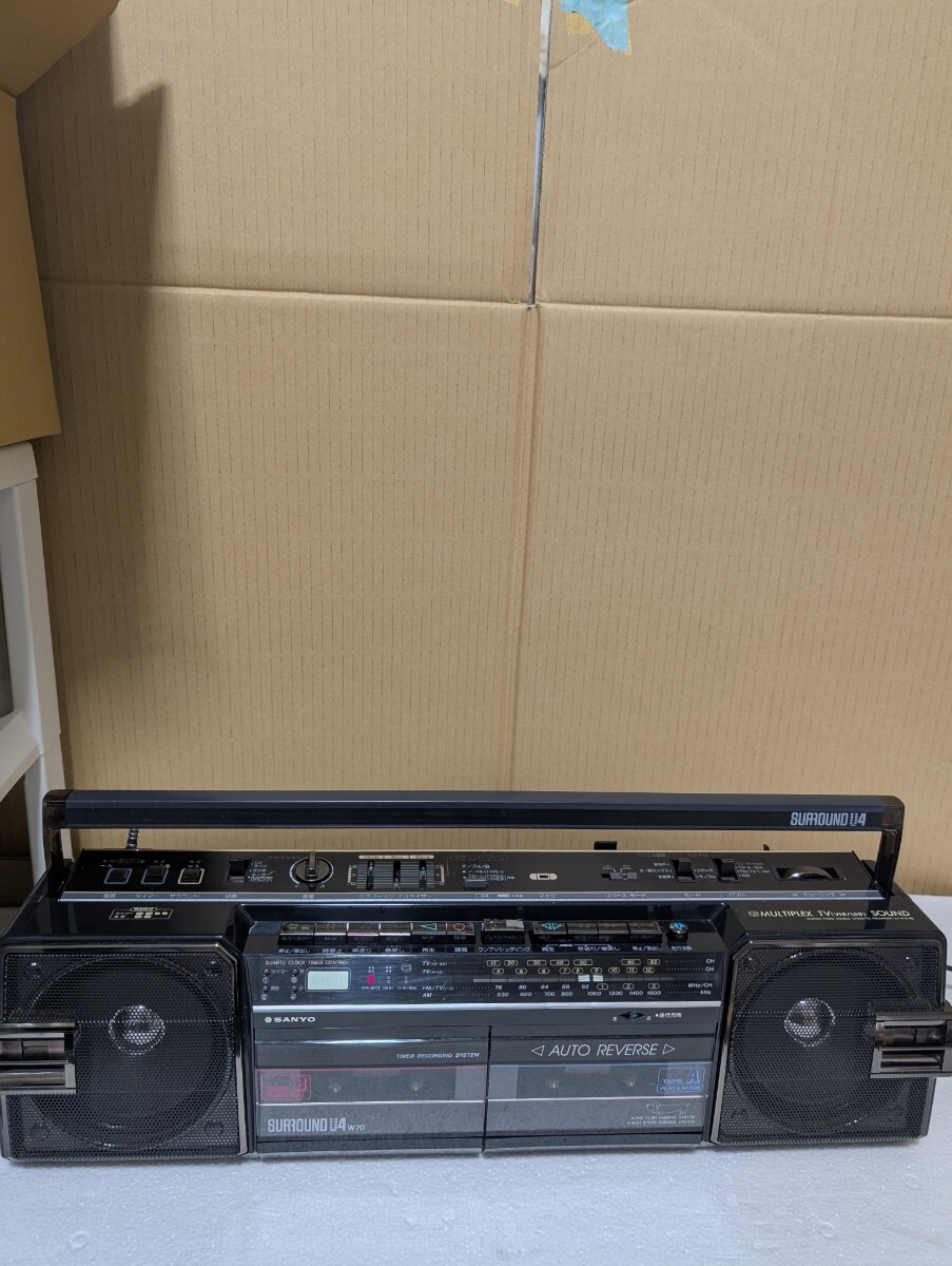 Yahoo!オークション -「sanyo サンヨー カセットテープ」(ラジカセ