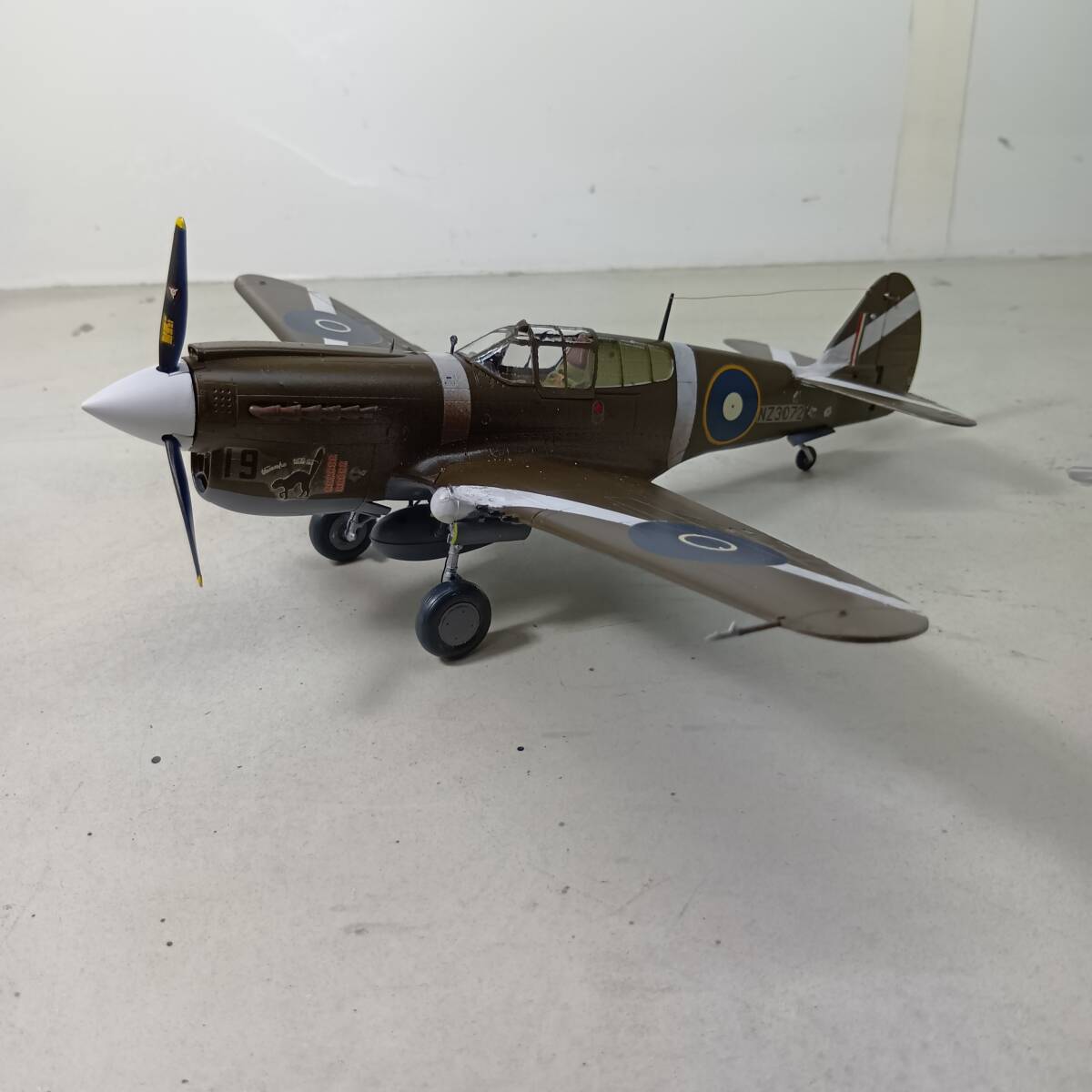 Yahoo!オークション -「カーチスp40」(完成品) (航空機)の落札相場