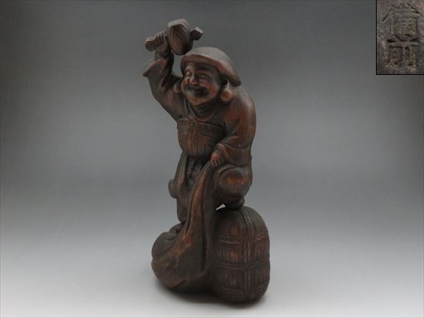 Yahoo!オークション -「大黒天 置物」(備前) (日本の陶磁)の落札相場