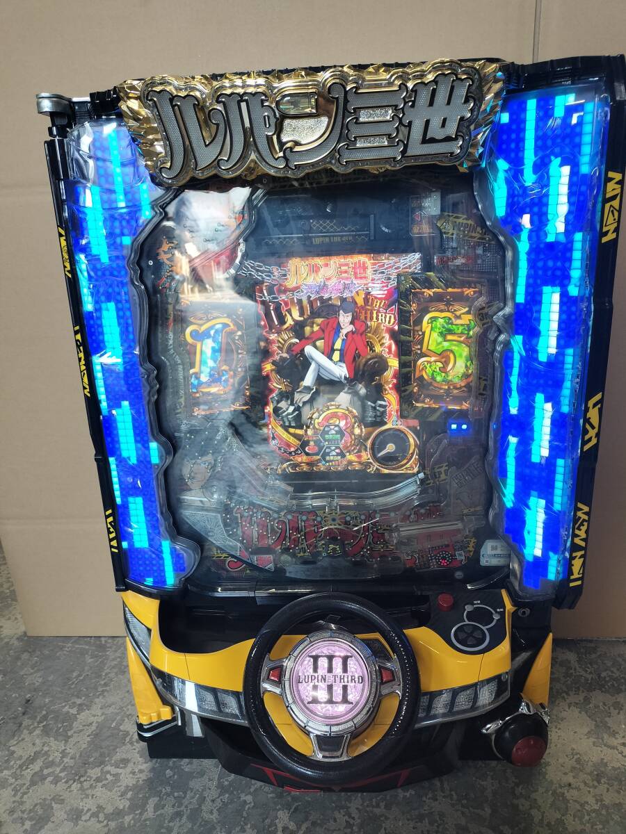 Yahoo!オークション -「crルパン三世 i'm a super hero」(パチンコ実機