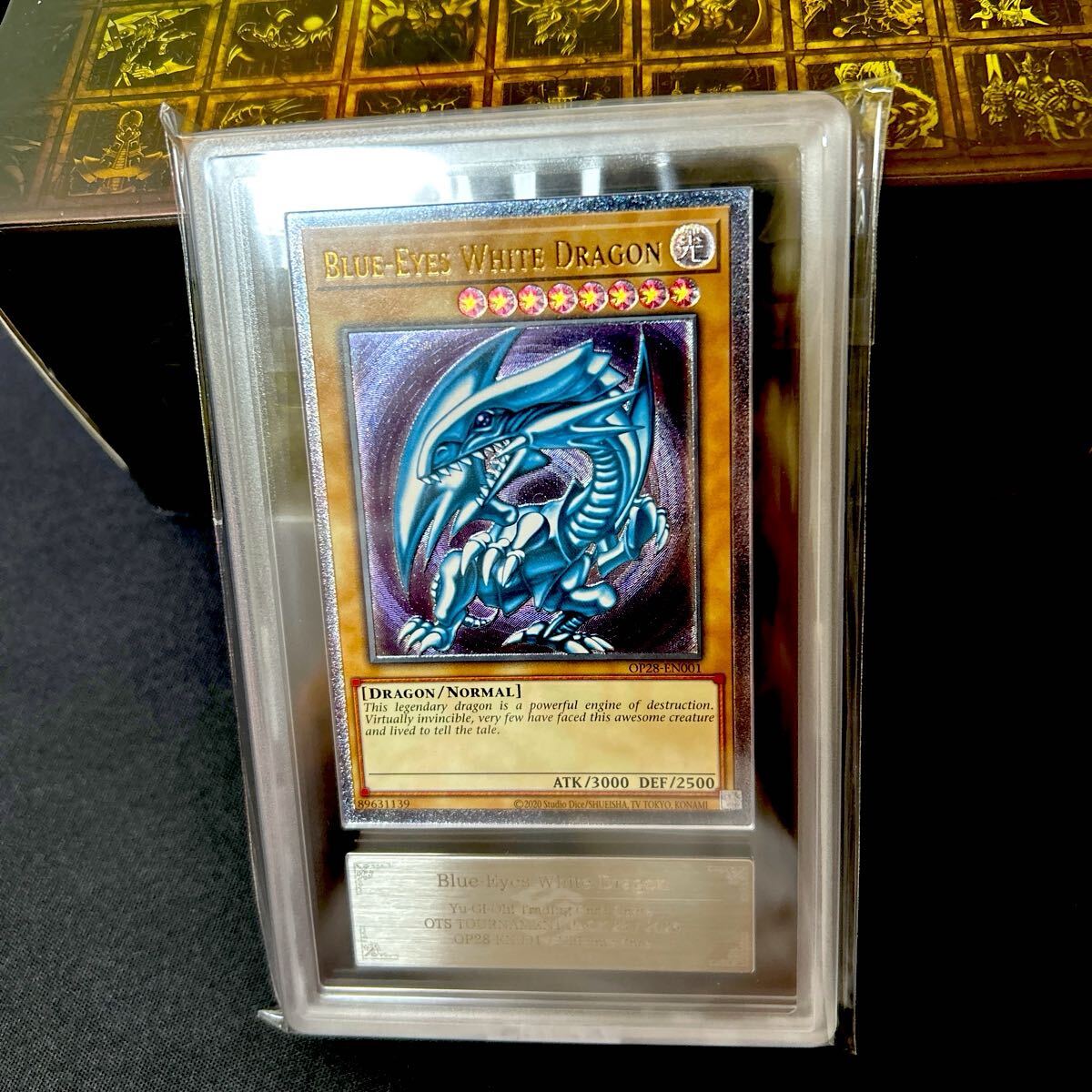 Yahoo!オークション -「青眼の白龍 レリーフ」(英語版) (海外版)の落札