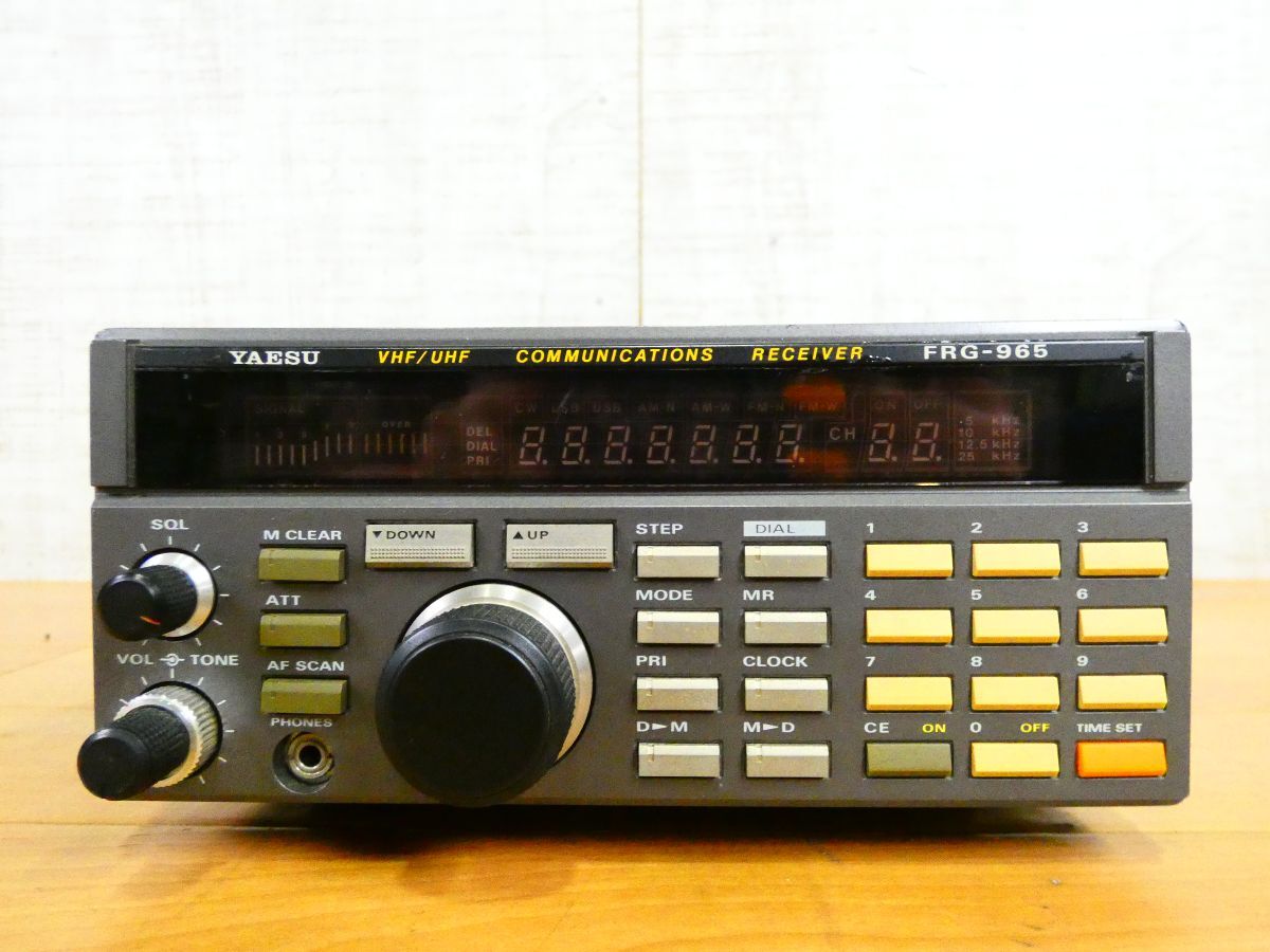 ジャンク扱いで YAESU FRG-965 受信機 2026年最新】frg 965の人気