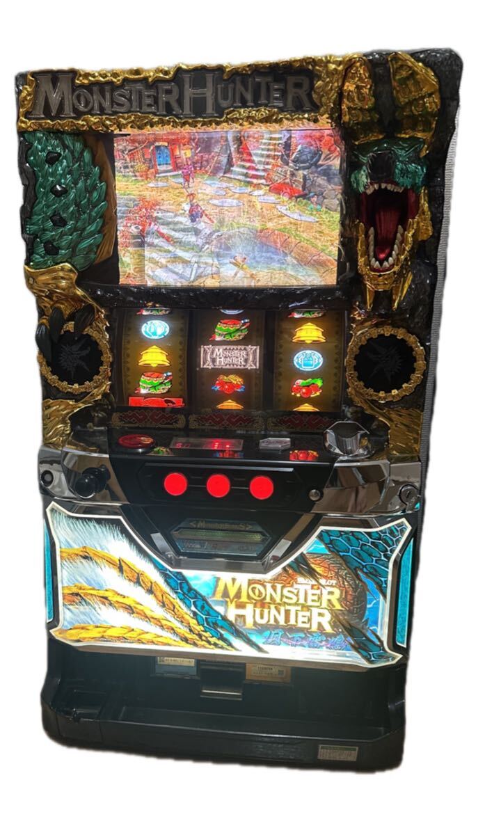 Yahoo!オークション -「モンスターハンター月下雷鳴」(パチスロ実機