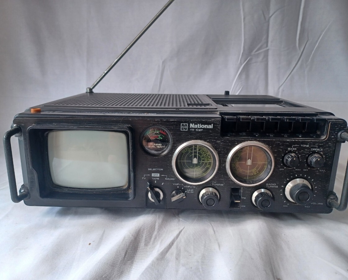 Yahoo!オークション -「ナショナル レトロ テレビ」(ラジカセ