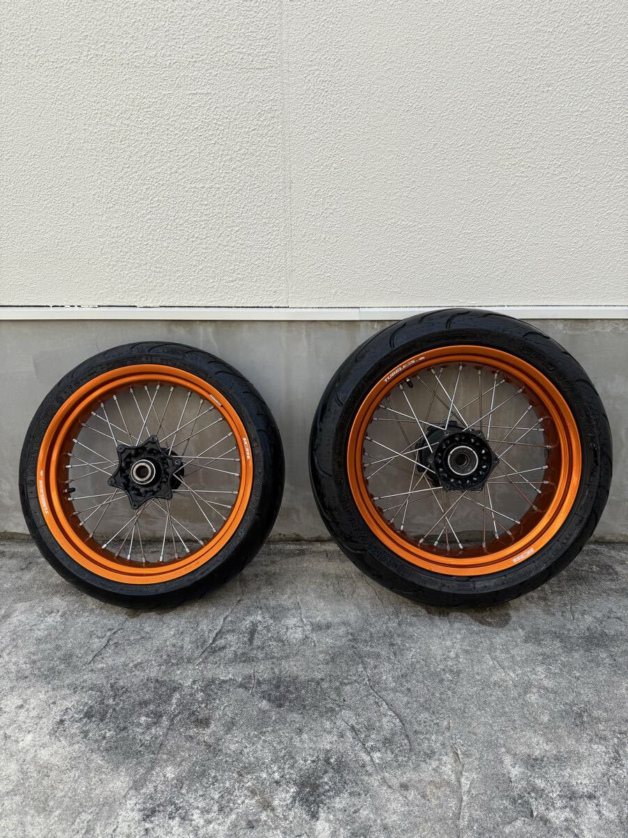 Yahoo!オークション -「ktm モタードホイール」(オートバイ) の落札