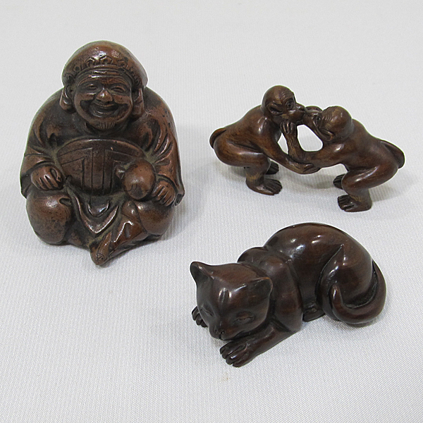 Yahoo!オークション -「大黒天」(根付) (東洋彫刻)の落札相場・落札価格