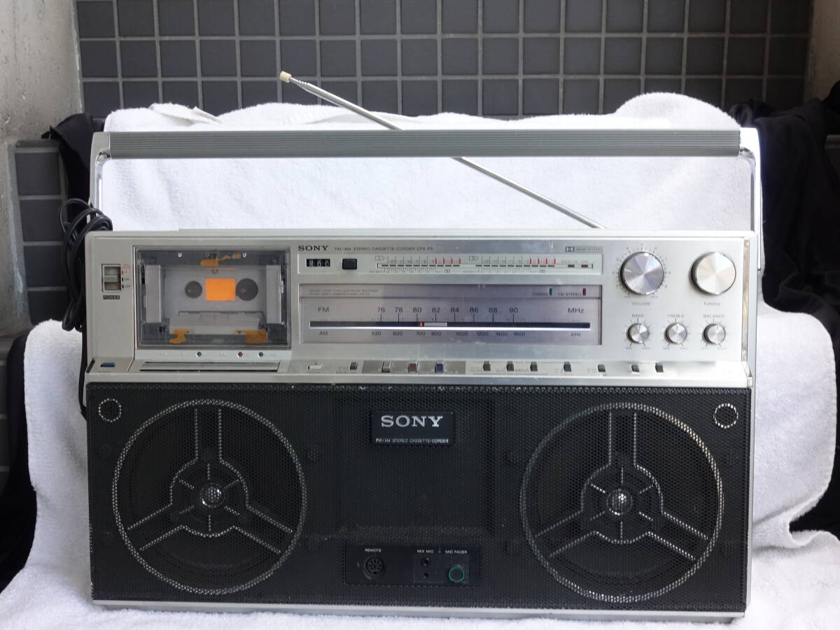Yahoo!オークション -「sony cfs f5」(カセットデッキ) (オーディオ
