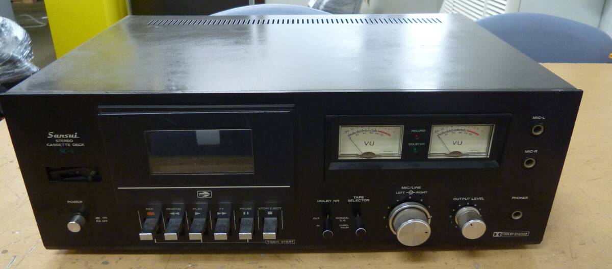 Yahoo!オークション -「サンスイ sansui」(一般) (カセットデッキ)の