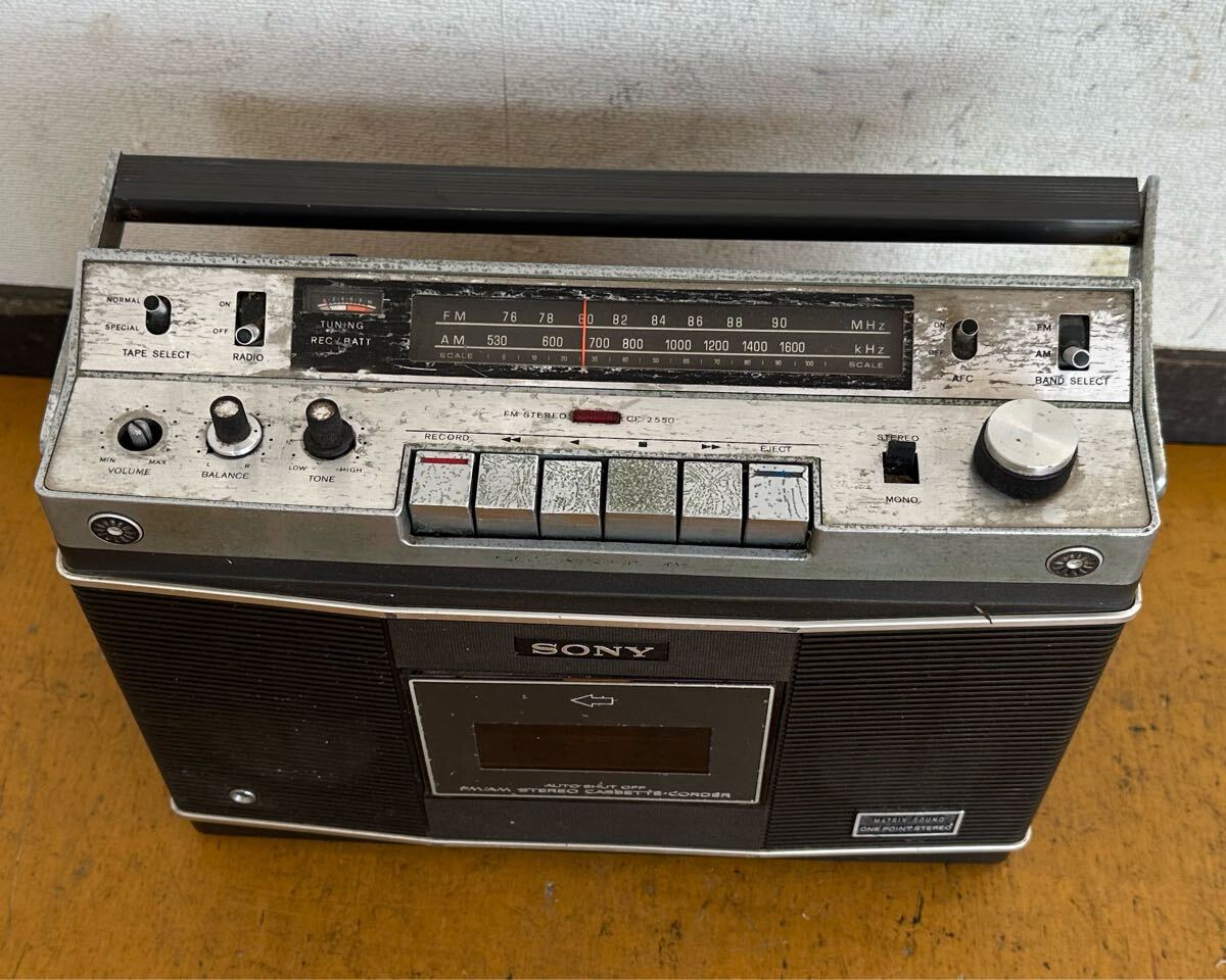 Yahoo!オークション -「2550」(ラジカセ) (カセットデッキ)の落札相場