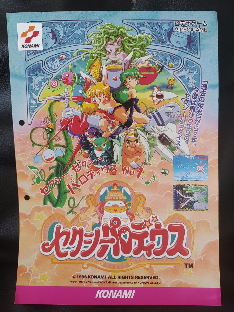 当時物 カタログ チラシ パンフレット 激レア ゲーム アーケード