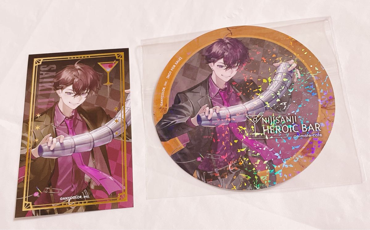 にじさんじ HEROIC BAR Oriens アニメイトカフェ アニカフェ 佐伯